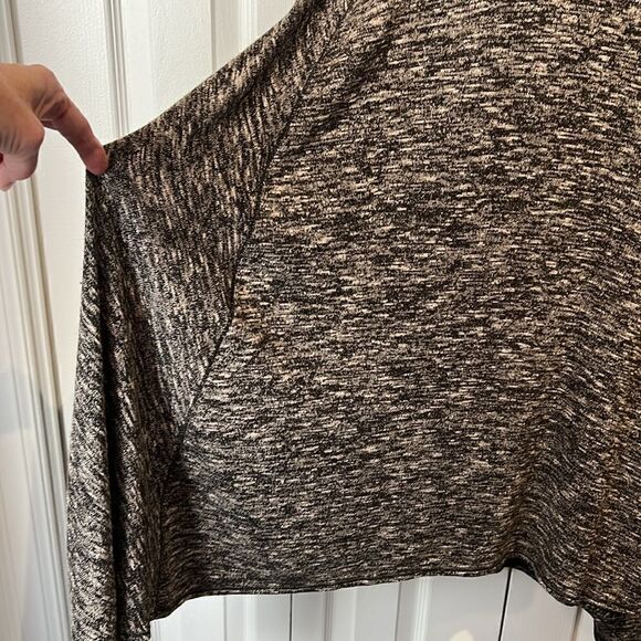 Max Studio Black/Grey/White Heathered Asymmetrical Swing Dress Size M - Picture 5 of 13